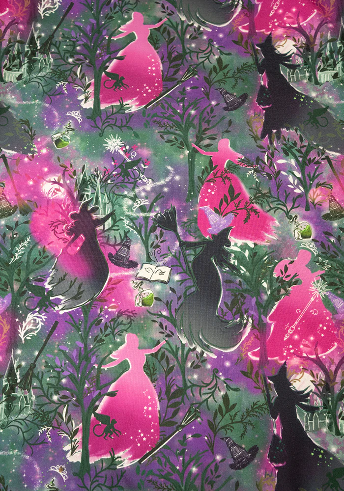 Elvia Witches Print Midi Dress - Image 2