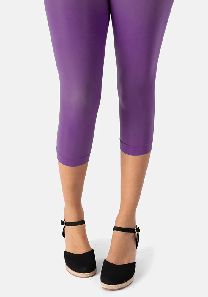 50 Denier Premium Capri Tights (Sapphire) - Image 2