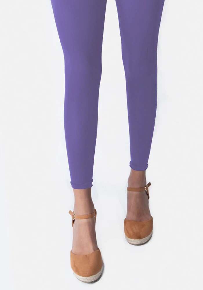 50 Denier Premium Footless Tights (Iris Bloom)
