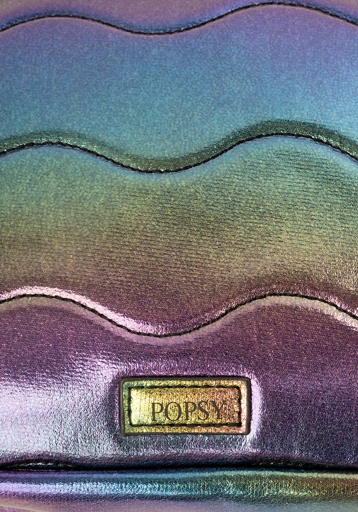 Rainbow Metallic Make up Bag - Image 2
