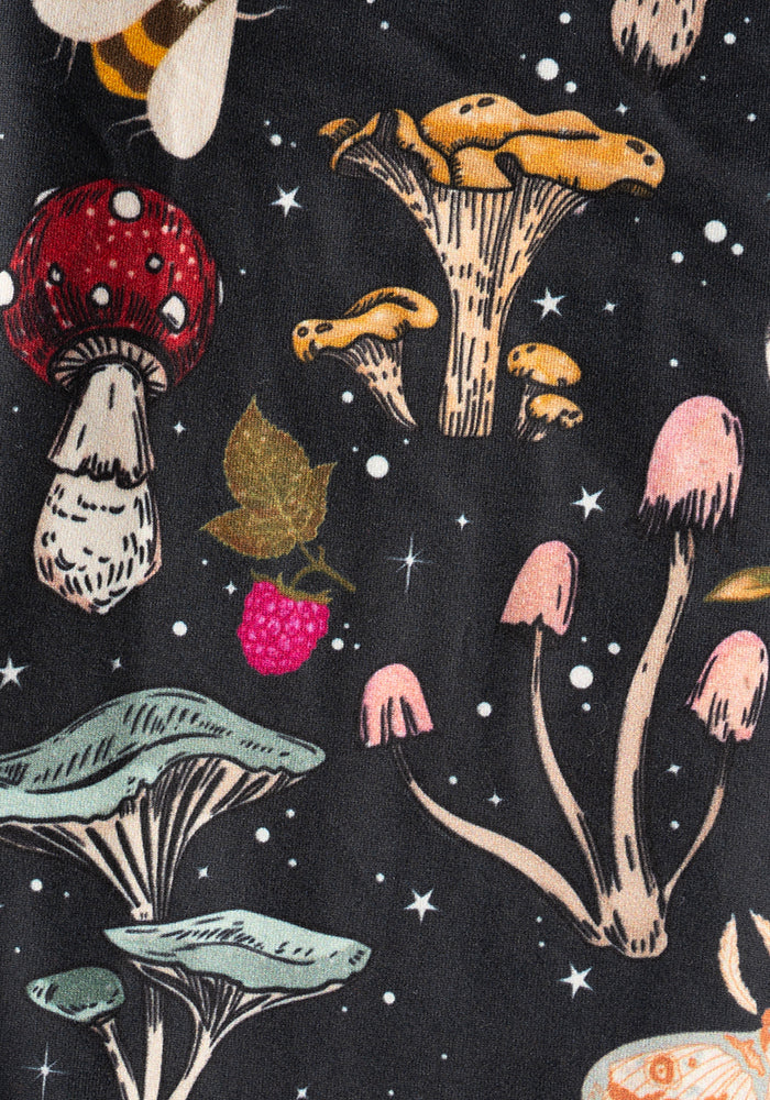 Rene Woodland Mushroom Print Popsy Leggings - Image 3