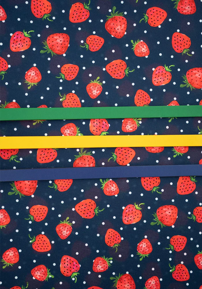 Sienna Strawberry Print Dress - Image 6