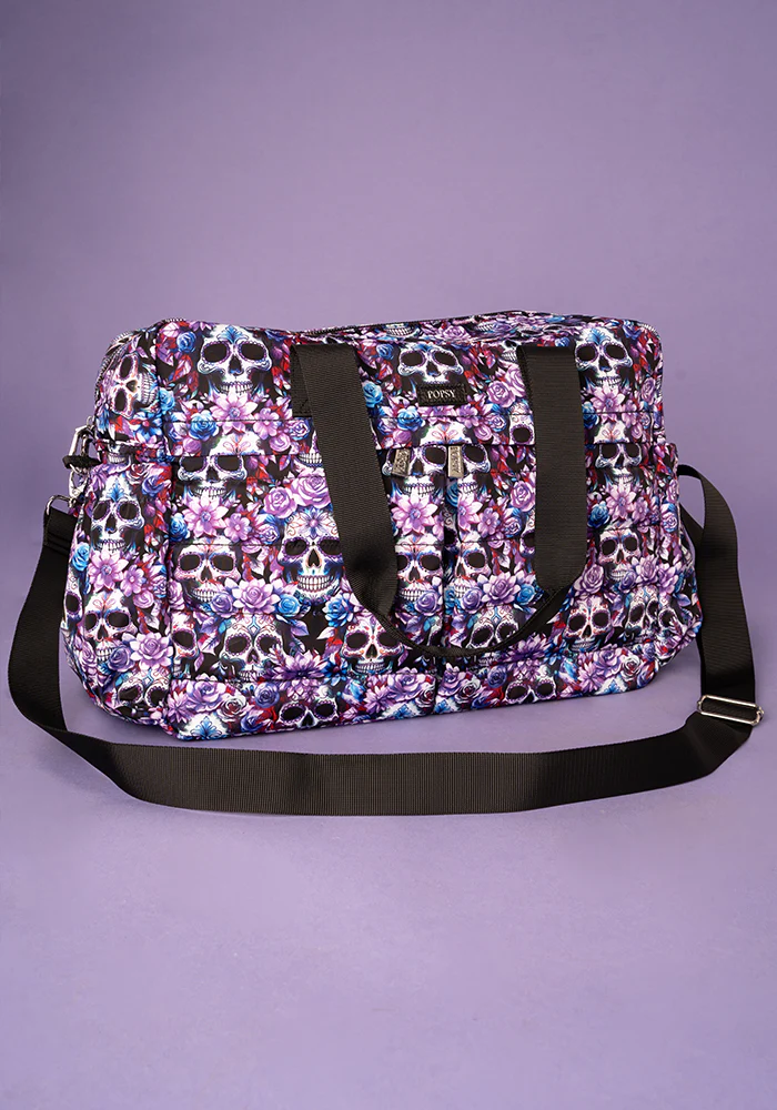 Skull Print Holdall - Image 3