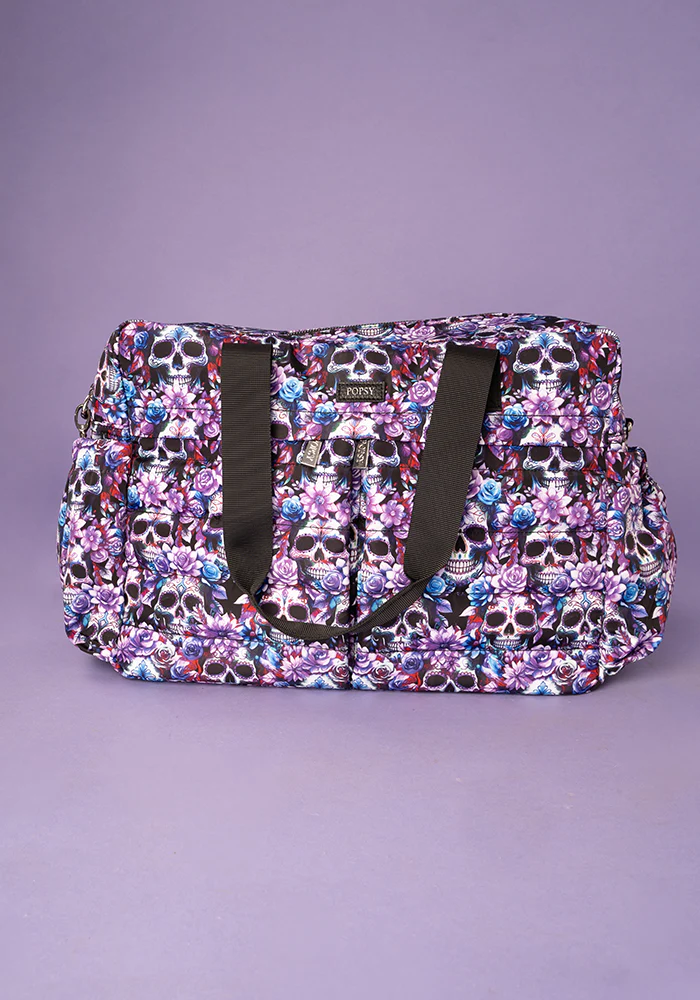 Skull Print Holdall - Image 8
