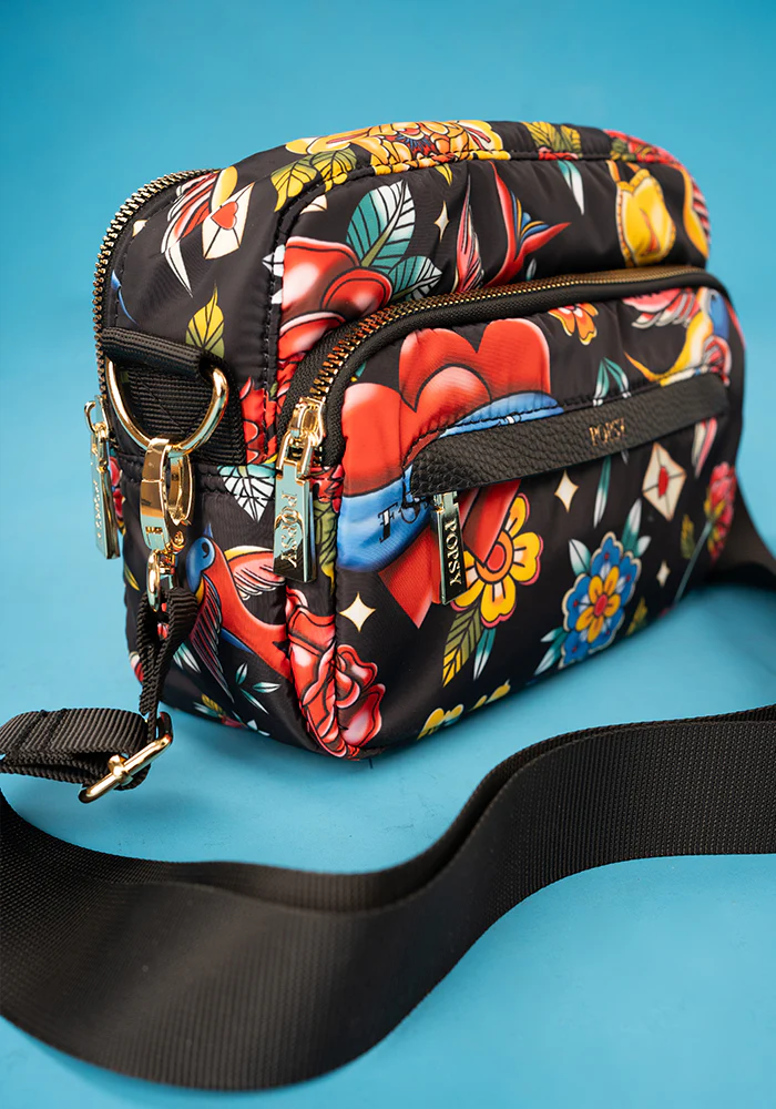 Tattoo Print Cross Body Bag - Image 2