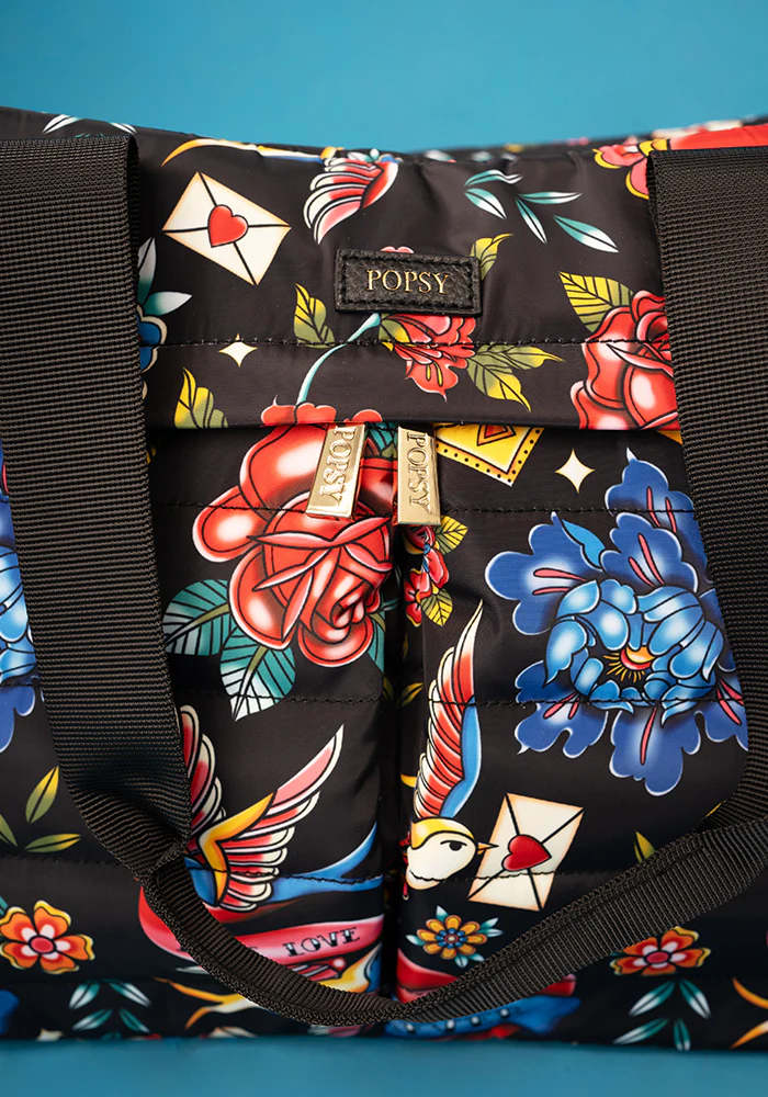 Tattoo Print Holdall - Image 5