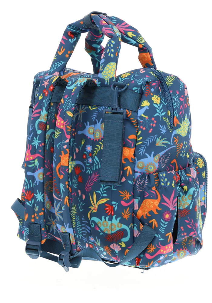 Teal Dinosaur Maternity Bag - Image 6