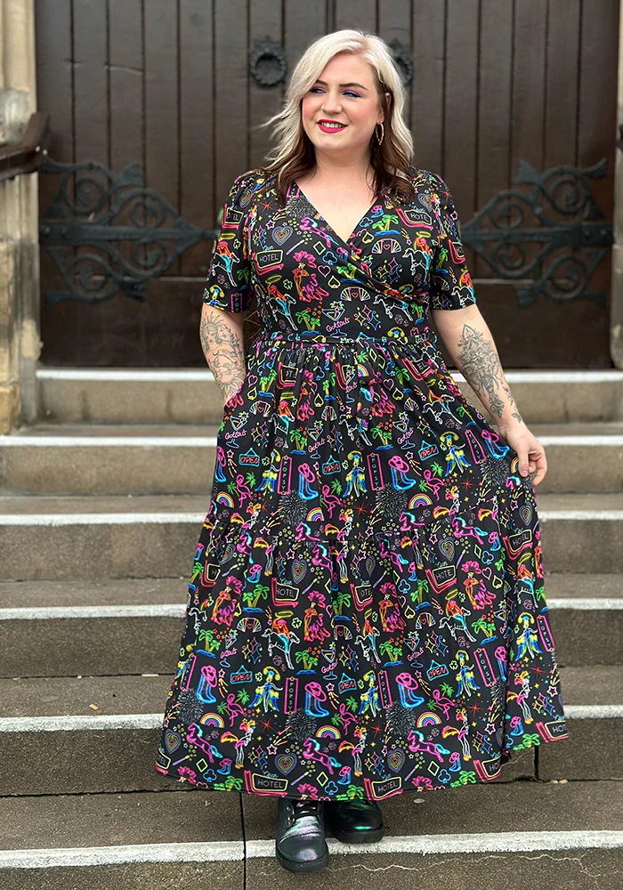 Valeria Vegas Print Midaxi Dress - Image 7
