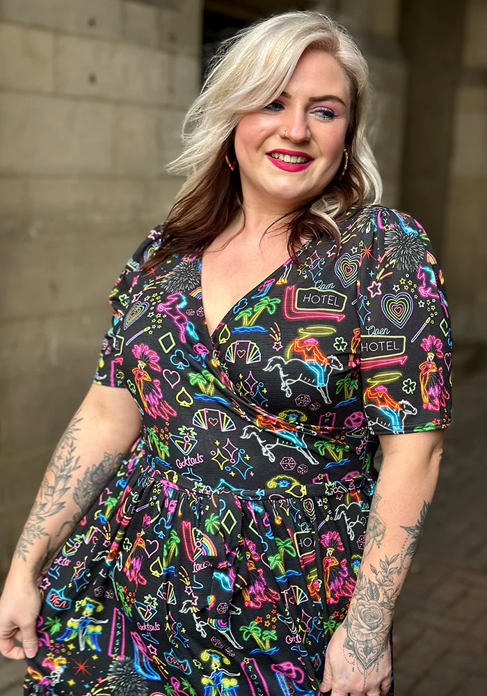 Valeria Vegas Print Midaxi Dress - Image 9
