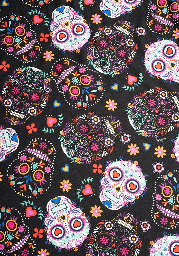 Veya Skull Print Midi Dress - Image 2