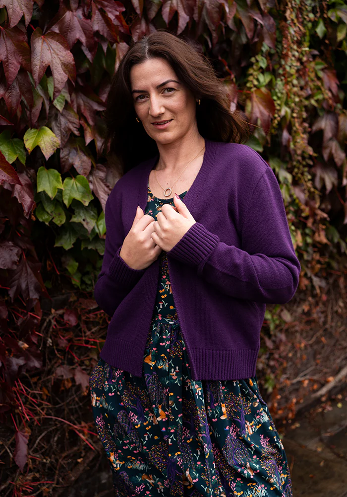 Yasmine Colourful Woodland Print Cotton Dress - Image 5