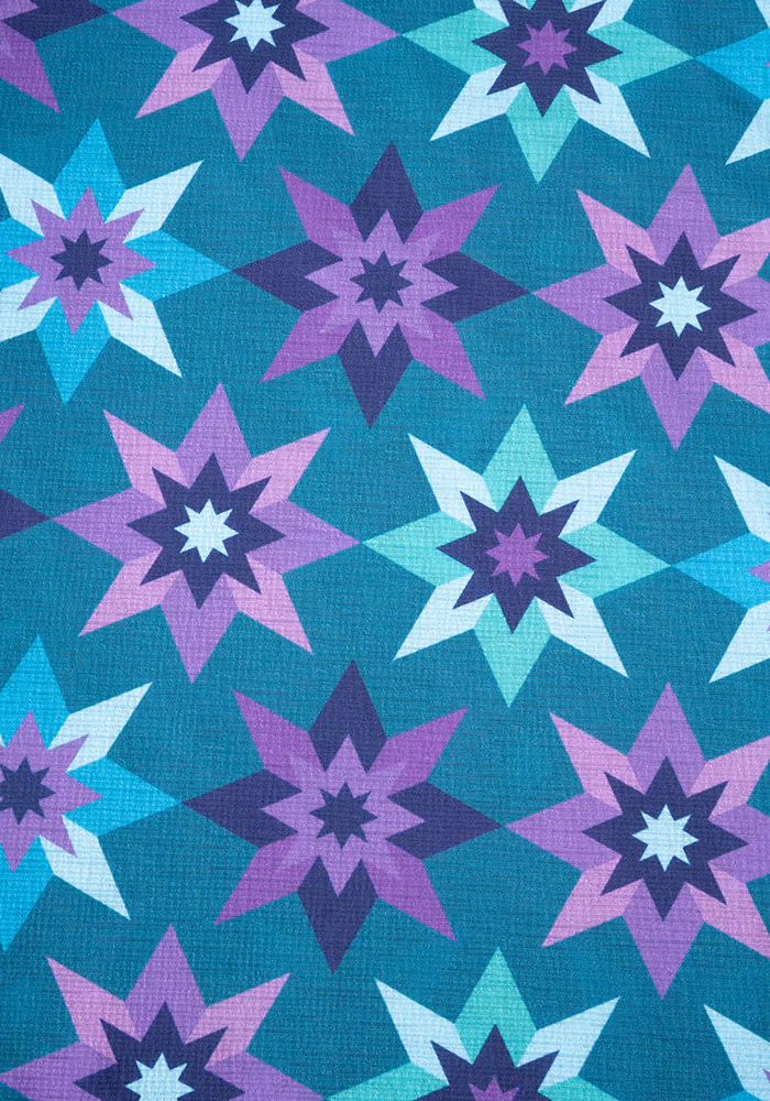 Zarah Retro Star Print Midaxi Dress - Image 2